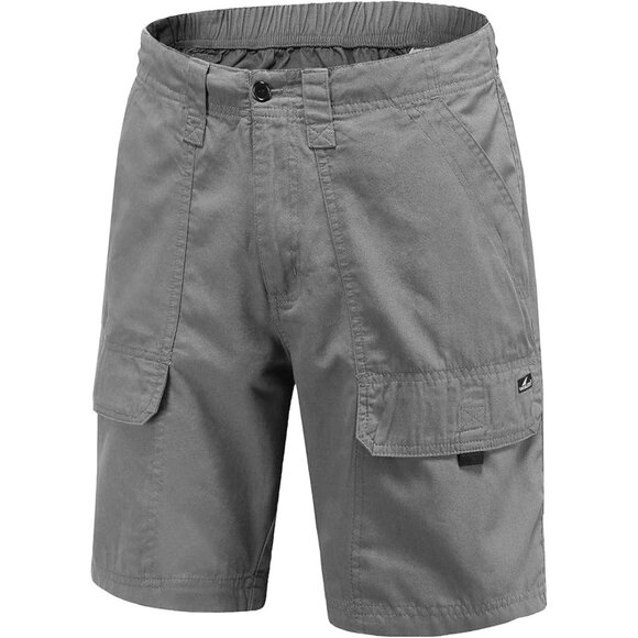VAYAGER SPORTS Mens Cargo Shorts Cotton Lightweight Multi Pocket Hiking Shorts M - Picture 1 of 6